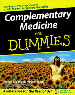 jacqueline young, complementary medicine for dummies