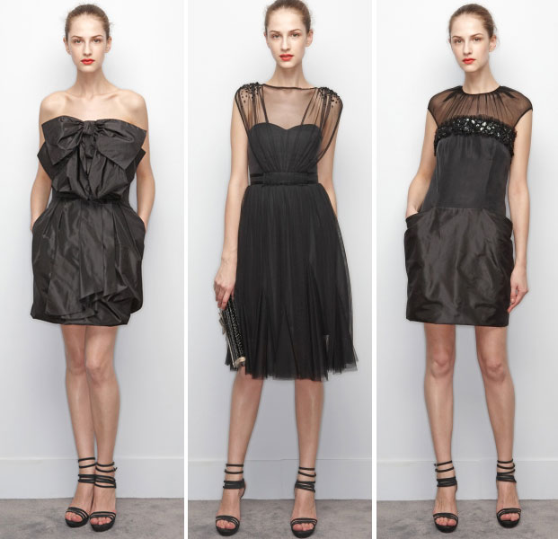 victor and rolf, black dress capsule collection