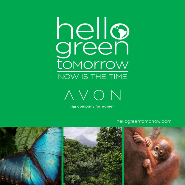 avon, hello green tomorrow