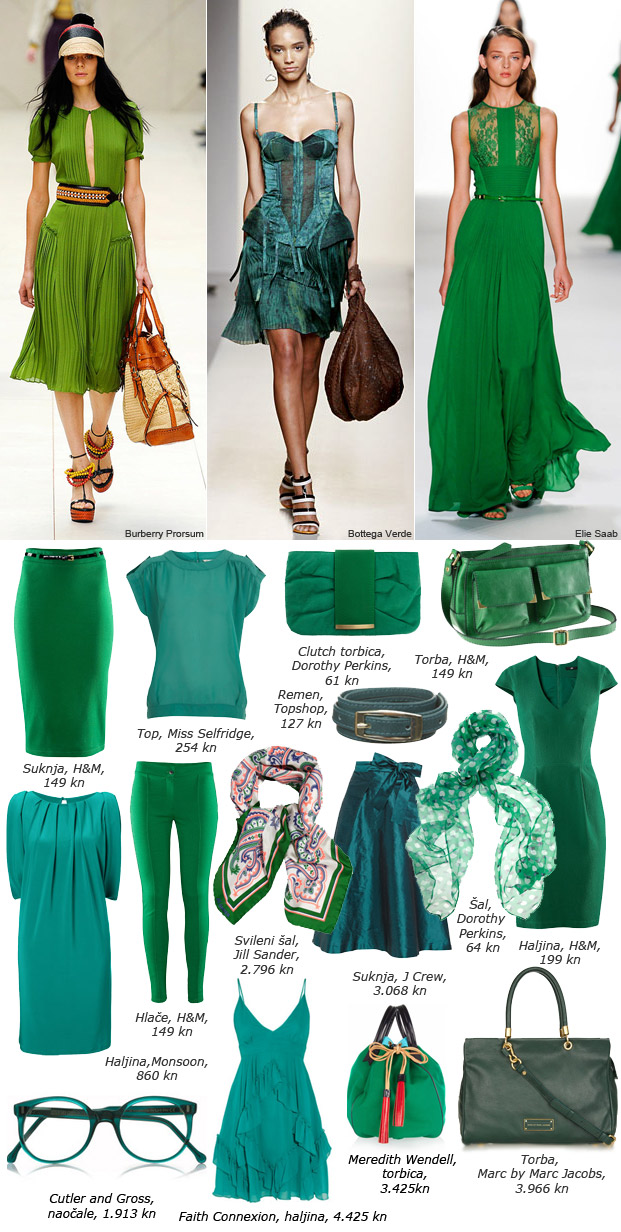 stylebook zelena, proljeće 2012