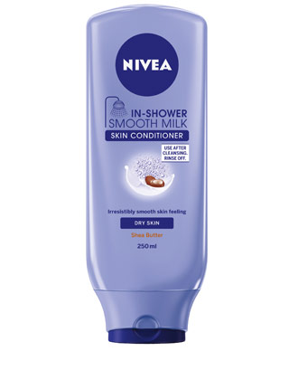 nivea in shower smooth milk