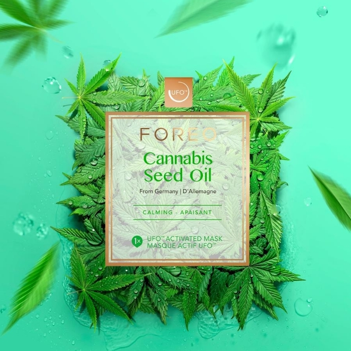 foreo cannabis seed oil maska