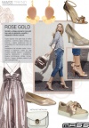 Rose-gold: nose se cipele zlatno-ružičastog sjaja