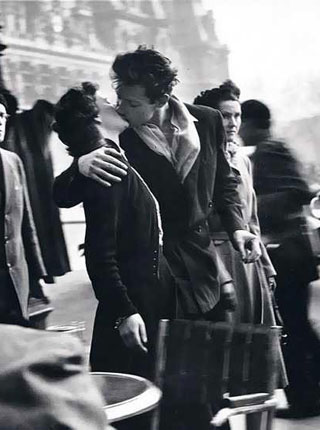 robert doisneau, poljubac