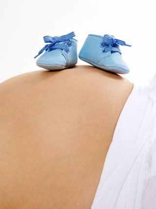 trudnica, cipelice za bebe