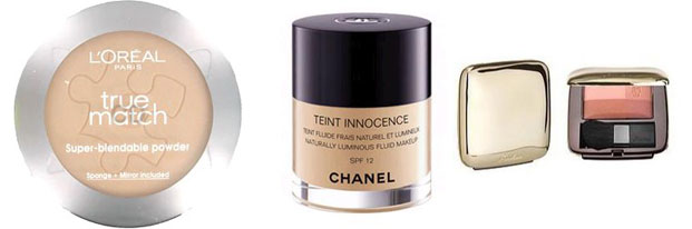 za svijetli te, loreal true match, chanel teint innocence, guerlain blush