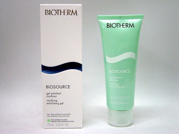 biotherm biosource exfoliating gel