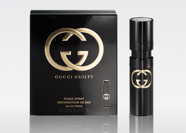 gucci guilty, purse spray