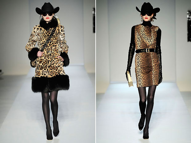 leopard uzorak, moschino, jesen, zima, 2010, 2011