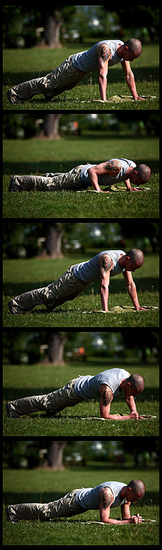 pushup to plank