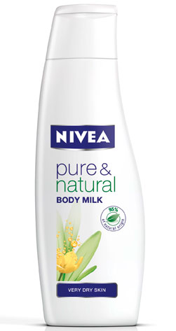 nivea pure and natural
