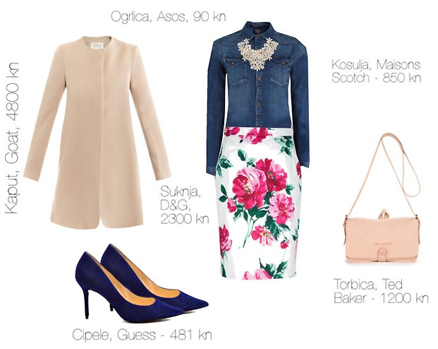 cvjetna suknja, dolce&gabbana, proljeće 2013