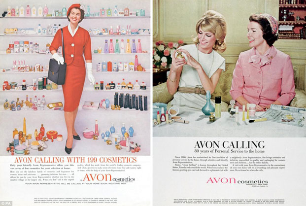 avon ladies retro