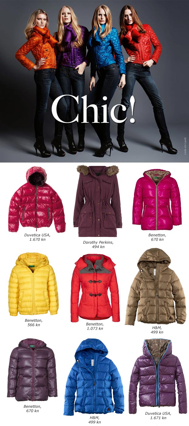 zimske jakne, zima 2012, 2013
