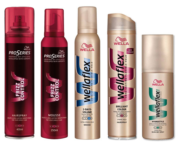 wellaflex i wella proseries frizz control