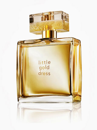 little gold dress
