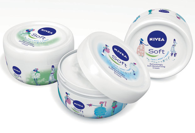 nivea soft by giles deacon