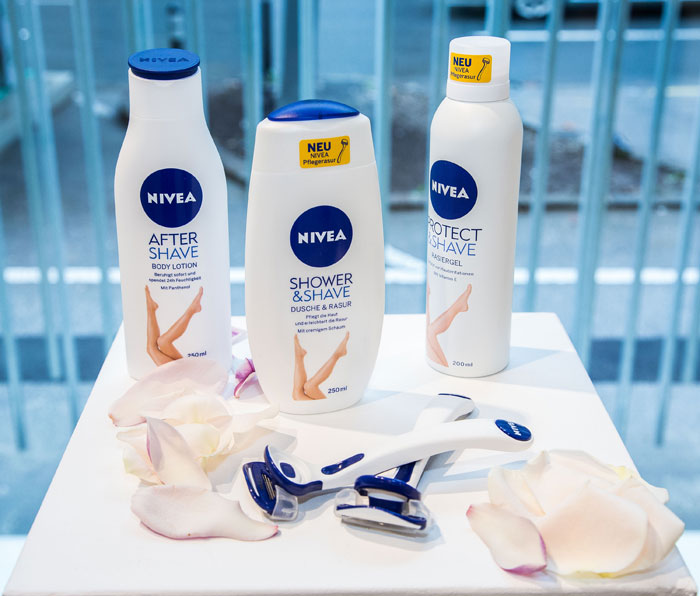 nivea shave and protect