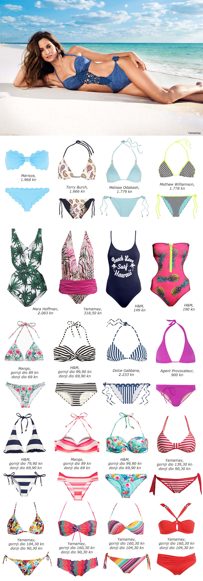 stylebook, kupaći kostimi 2015