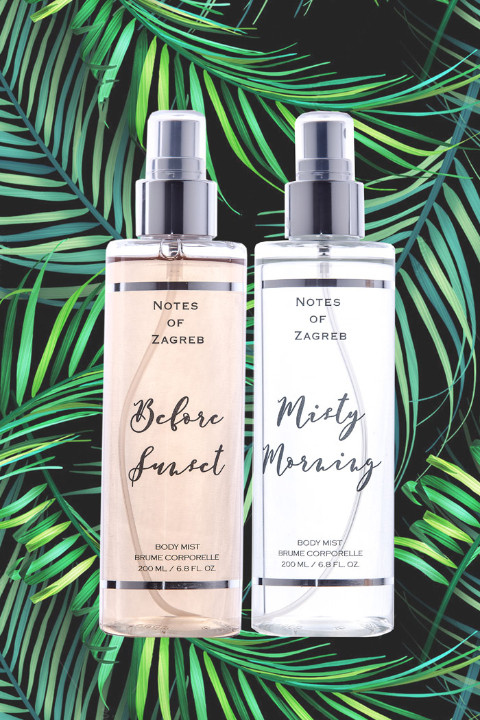 notes of zgareb body mist