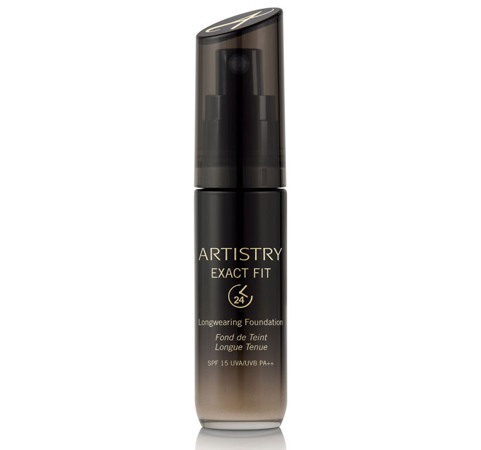 amway artistry exact fit puder