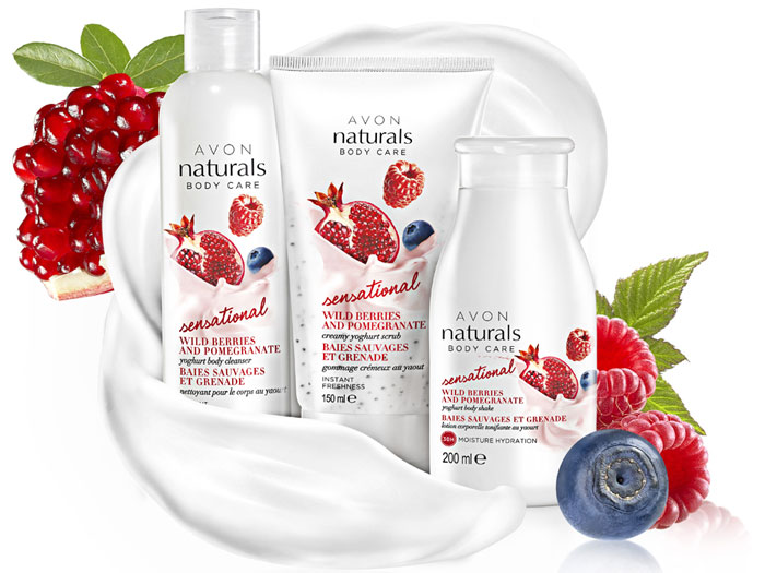 avon naturals yoghurt