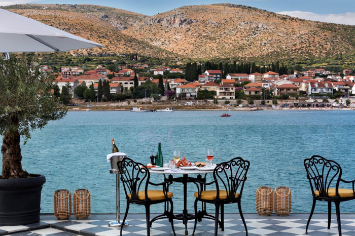 trogir brown beach house