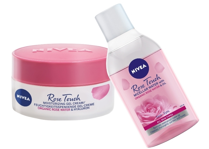 nivea rose touch linija