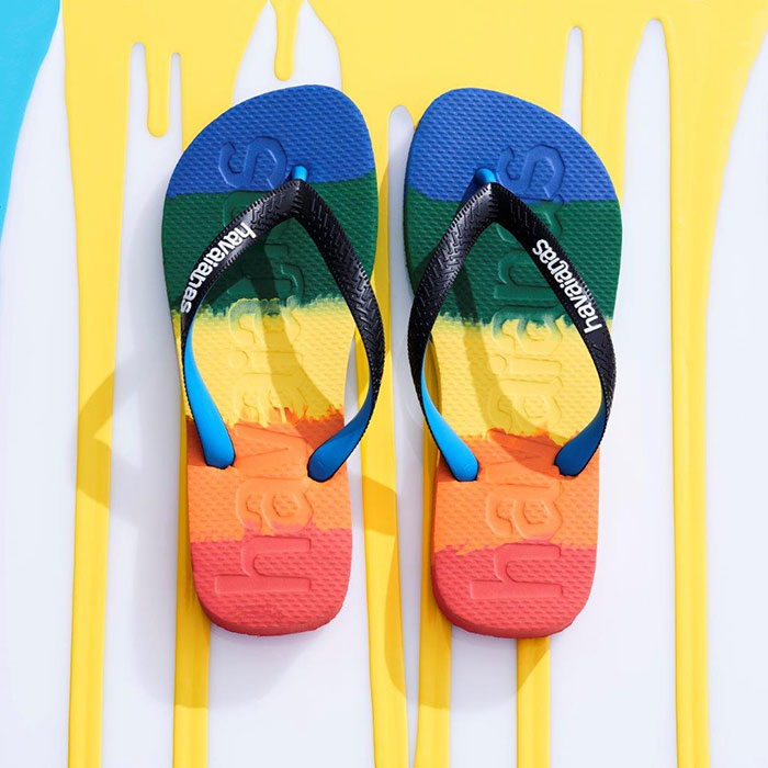 havaianas top logomania multicolor