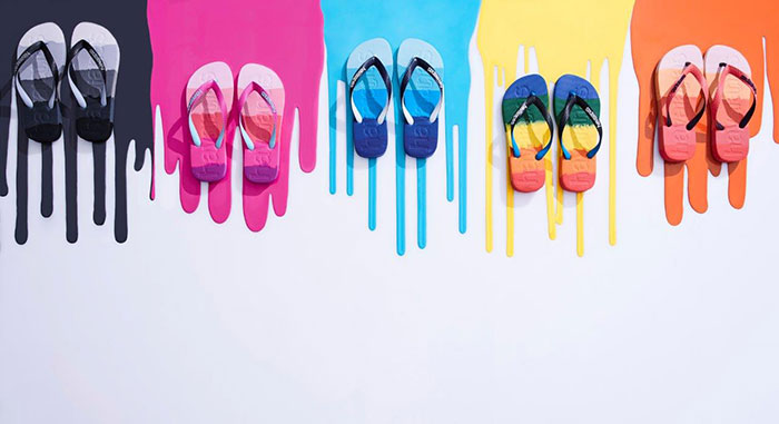 havaianas top logomania multicolor