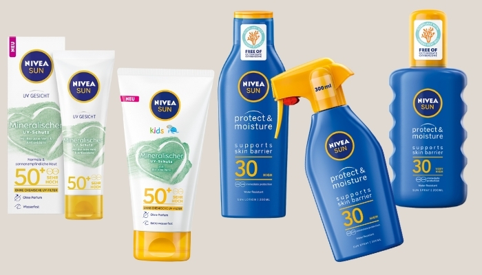 nivea sun nova formula