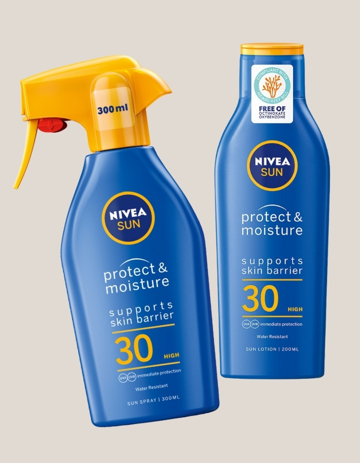 nivea sun nova formula