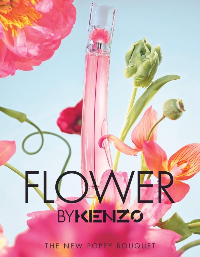 kenzo flower poppy bouquet
