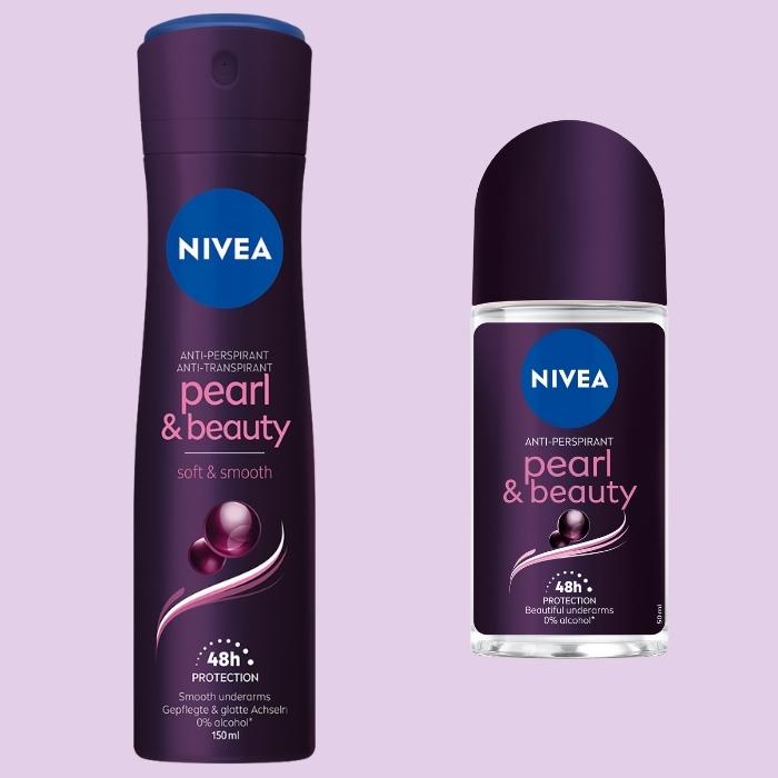 nivea pearl beauty black antiperspirant