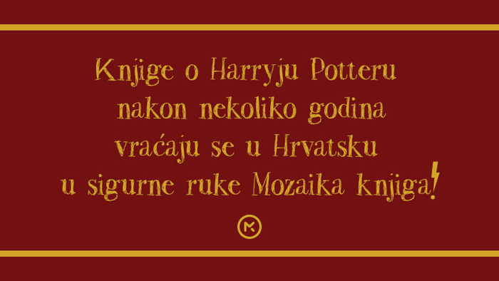 harry potter mozaik knjiga