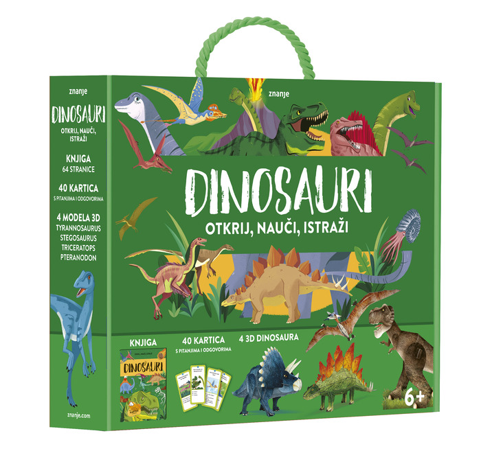 Dinosauri - otkrij nauci istrazi - kutija