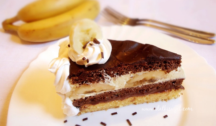 torta od banane i cokolade