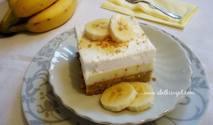 brzi desert kolac od banana