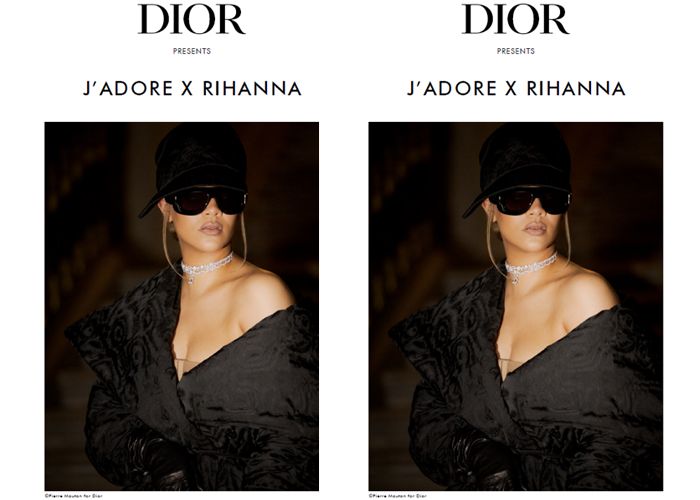 rihanna dior j'adore