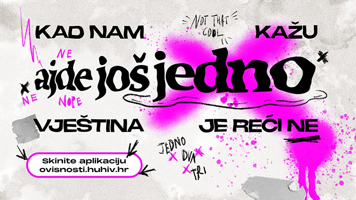 huhiv vjestina je reci ne