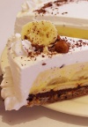 Kremasta Nutella torta s bananama