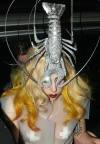Lady GaGa s jastogom na glavi