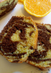 Brz i jednostavan mramorni kolač s narančom