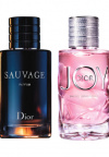 Diorov mirisni duo: senzualni Joy Intense za nju i moćni Sauvage Parfum za njega