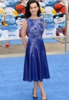 Plava kožna haljina za Katy Perry