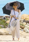 Gwen Stefani: hippie šik za plažu
