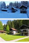 Gorska bajka: dvije kuće blizanke za čaroban odmor u prirodi 