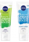 Tri nove Nivea maske za dubinsko čišćenje lica u 1 minuti