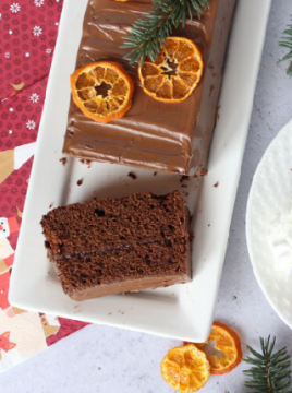 Sočan zimski čokoladni kolač s aromom naranče