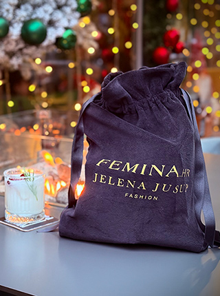 Dobitnica Femina X Jelena Jusup Fashion božićne baršunaste torbe prepune iznenađenja